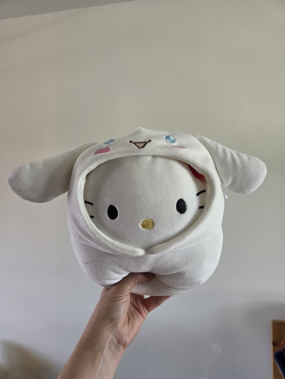 Easter Hello Kitty Squishmallows In Cinnamoroll Hoodie 8" Little Plush Toy - Picture 2 of 8